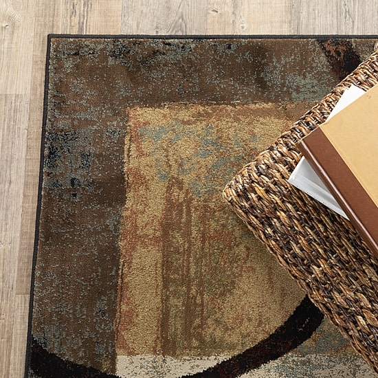 Covington Home Harlow Abstract Color Block Indoor Rectangular Area Rug
