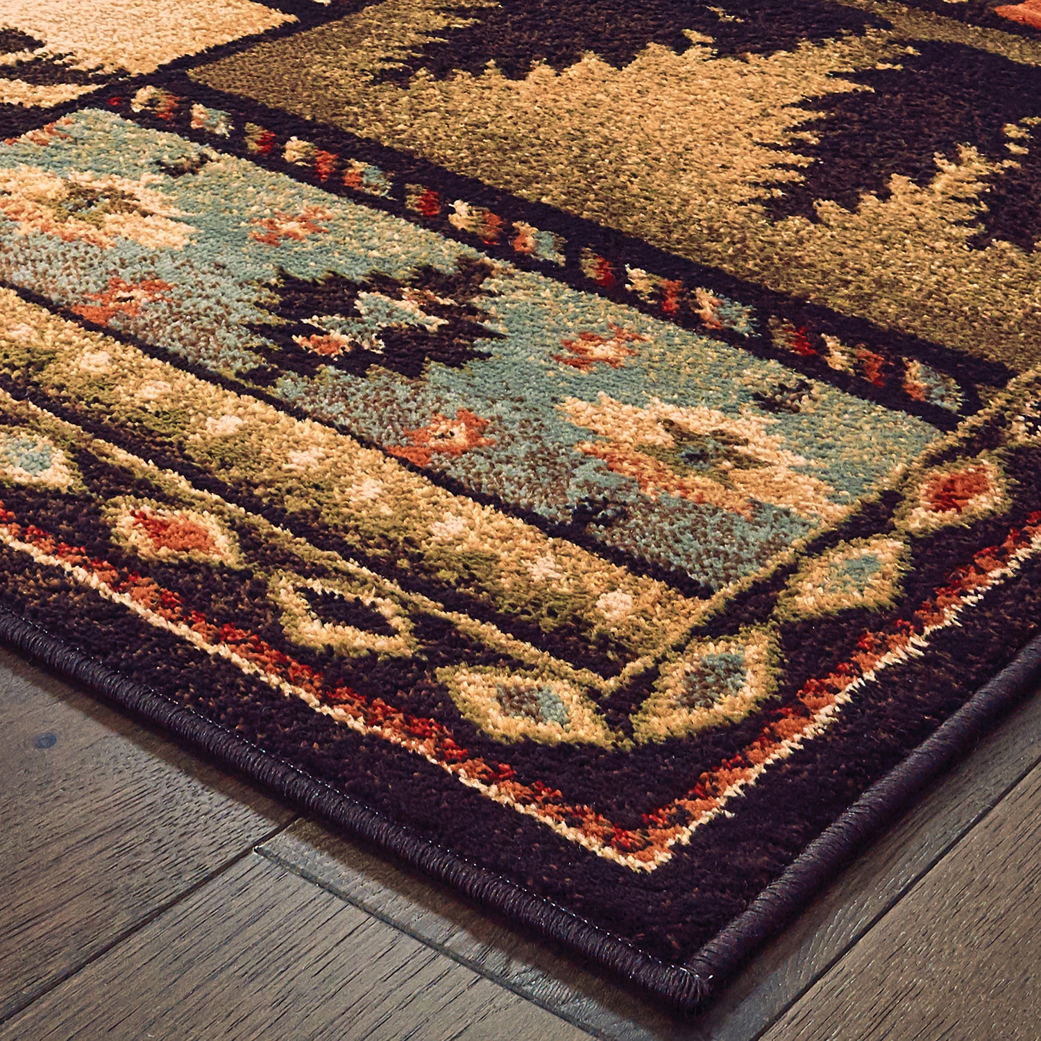 Covington Home Willow Southwest Lodge 22"X90" Indoor Rectangular Runner