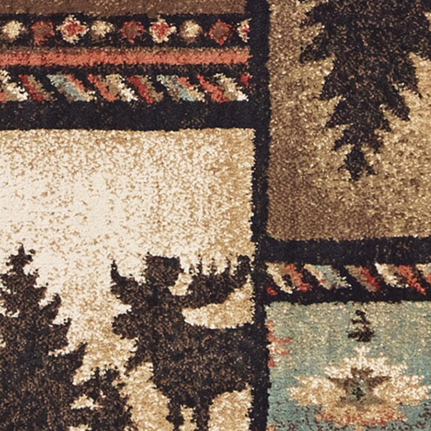 Covington Home Willow Southwest Lodge 22"X90" Indoor Rectangular Runner