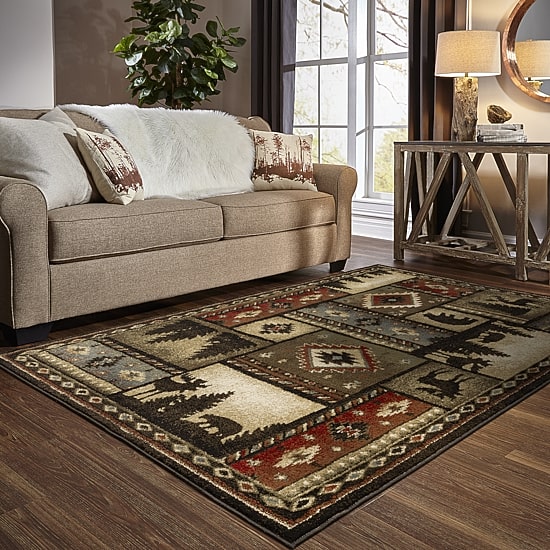 Covington Home Willow Southwest Lodge Indoor Rectangular Area Rug