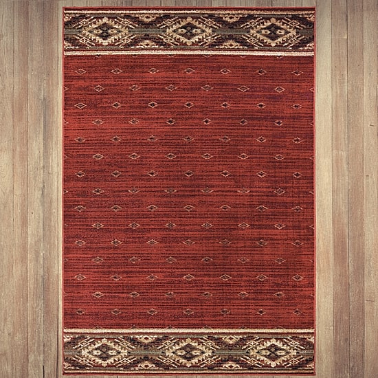 Covington Home Willow Southwestern Border Indoor Rectangular Area Rug