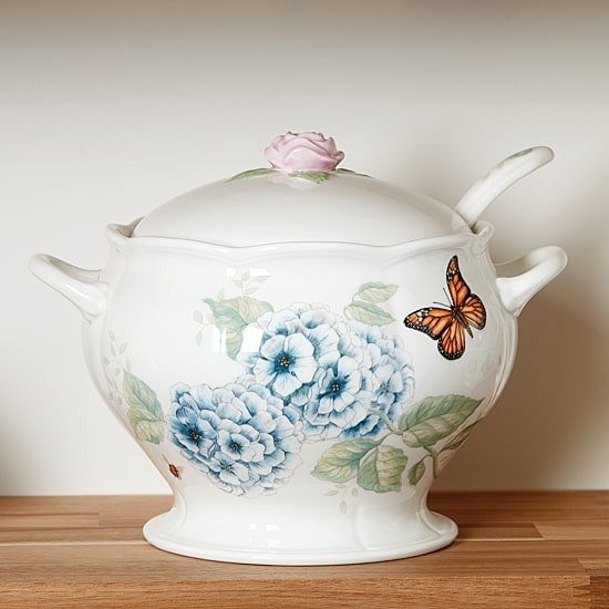 Lenox Butterfly Meadow Porcelain Soup Tureen