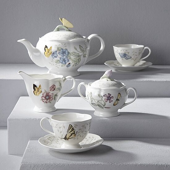 Lenox Butterfly Meadow 7-pc. Porcelain Tea Set