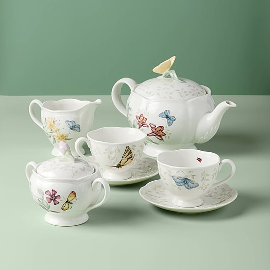 Lenox Butterfly Meadow 7-pc. Porcelain Tea Set