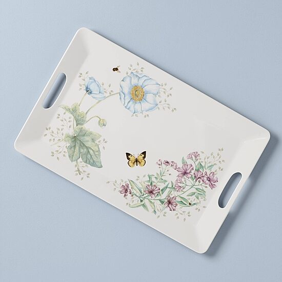 Lenox Butterfly Meadow Melamine Serving Tray