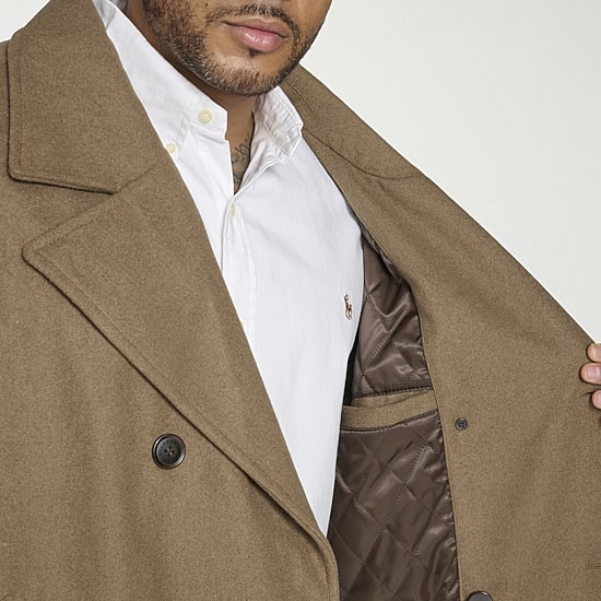 Dockers Unisex Adult Midweight Big and Tall Peacoat