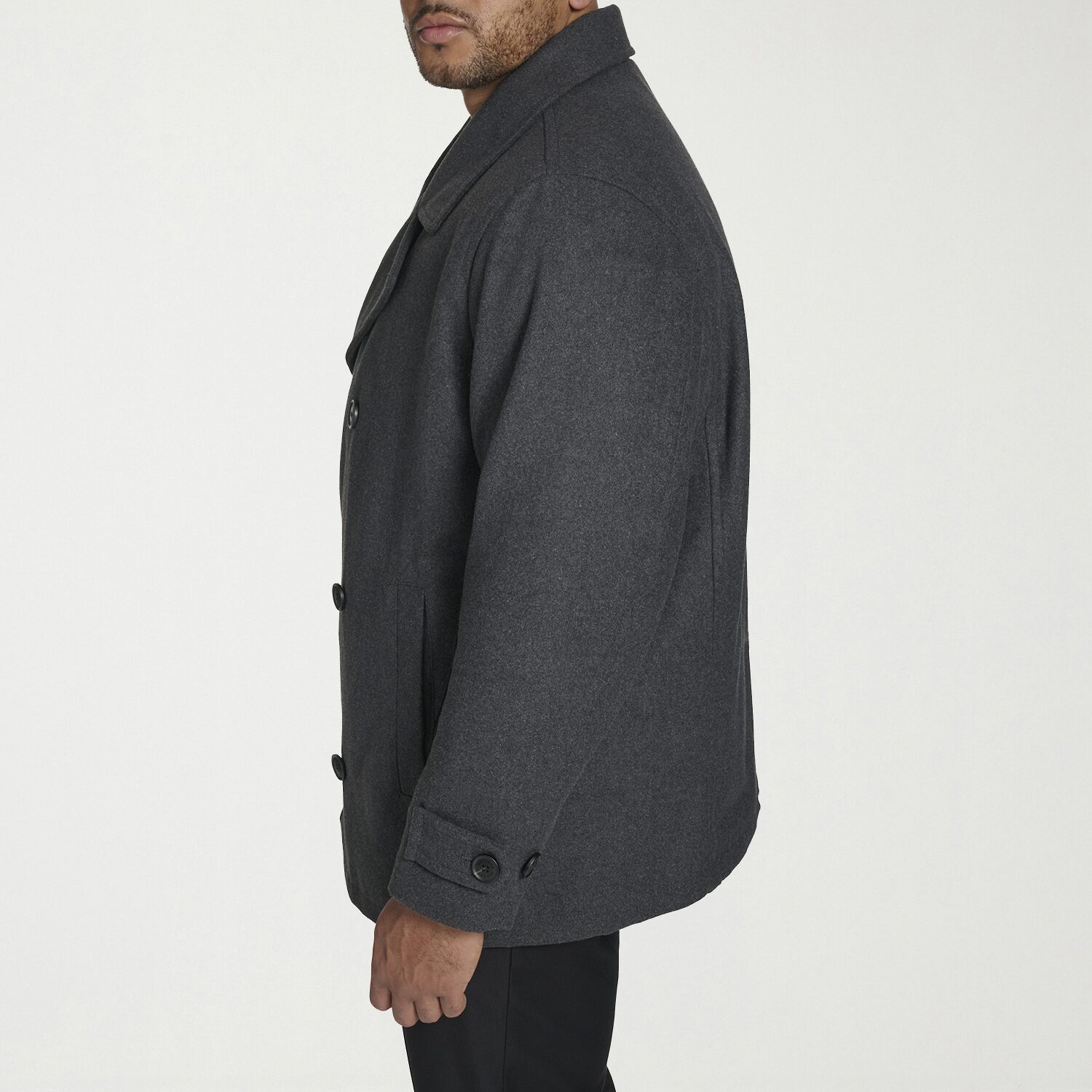 Dockers Unisex Adult Midweight Big and Tall Peacoat
