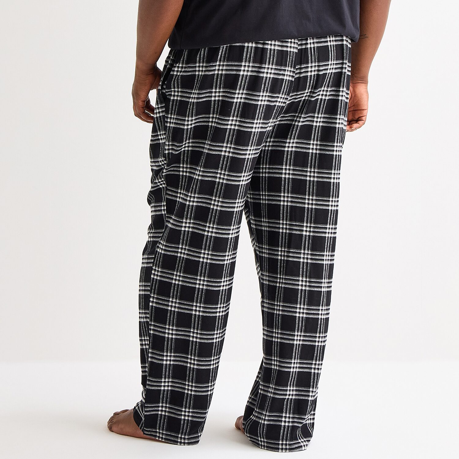 St. John's Bay Mens Big and Tall Flannel Pajama Pants