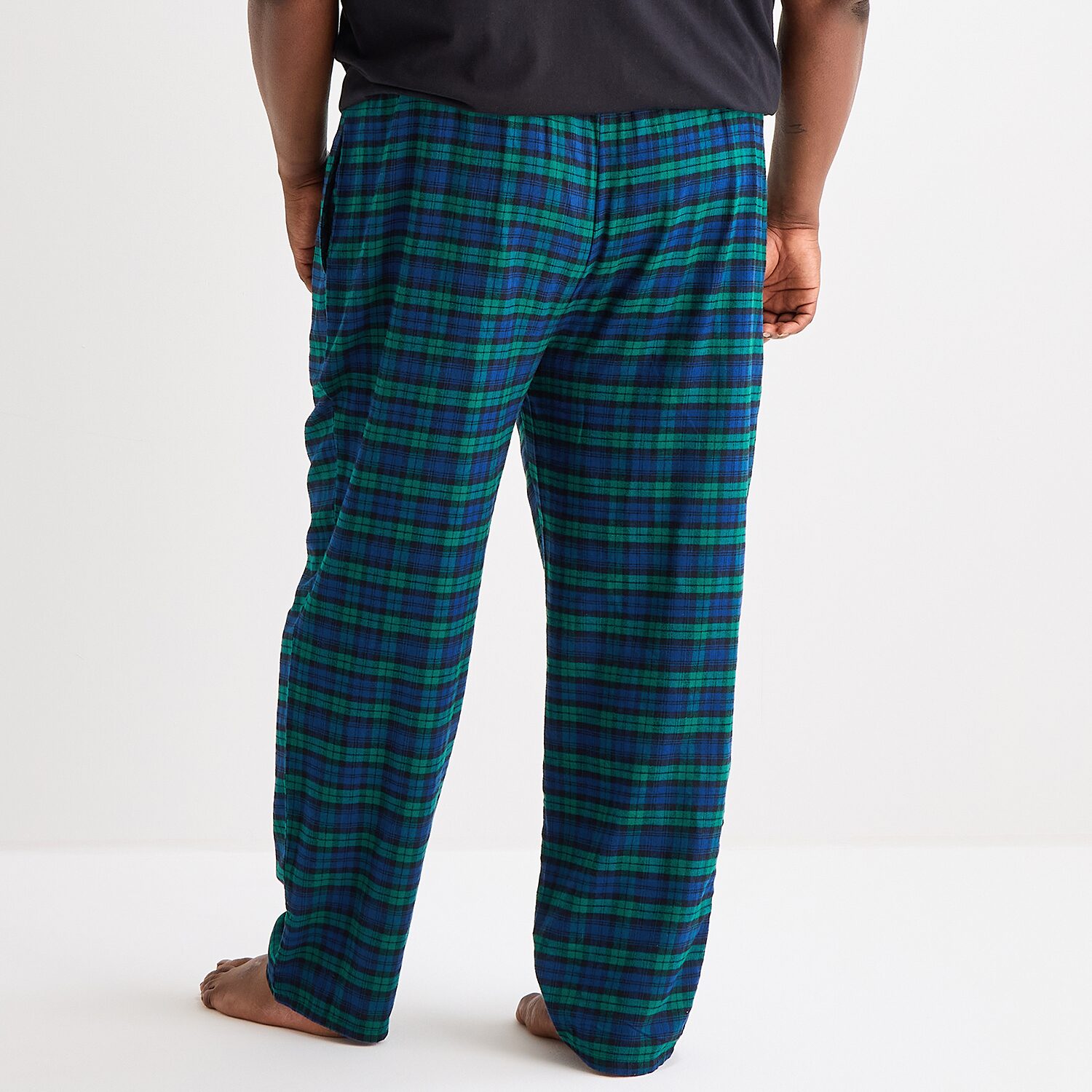 St. John's Bay Mens Big and Tall Flannel Pajama Pants