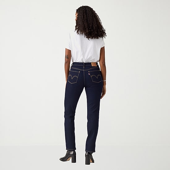 Levi's® Classic Womens Mid Rise Straight Leg Jean
