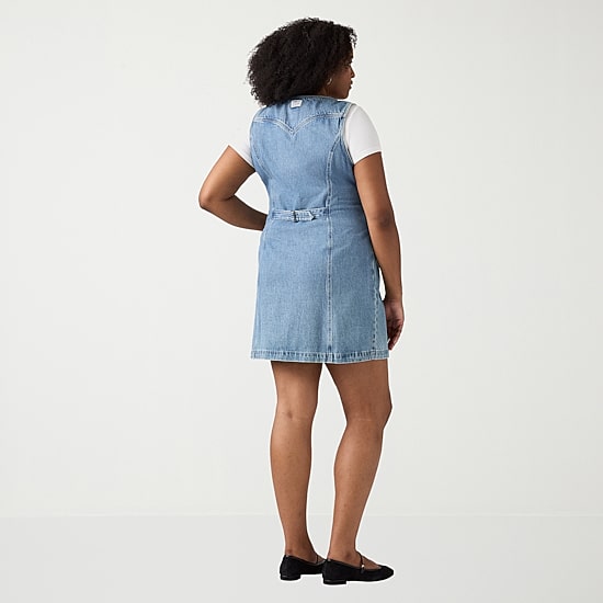 Levi's® Womens Plus Vianna Vest Dress