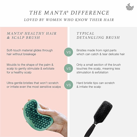 MANTA® Original Hair Brush