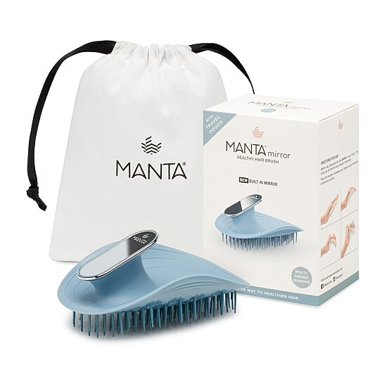 MANTA® Mirror Hair Brush