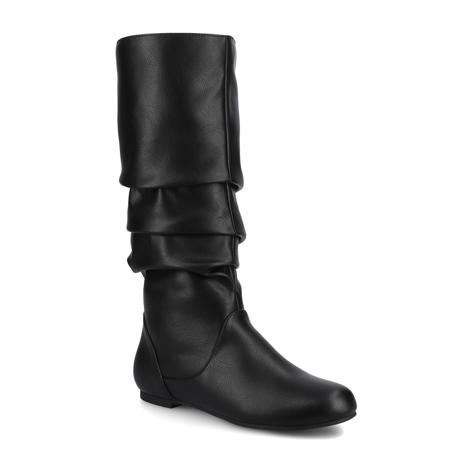 Journee Collection Womens Jayne-Wdwc Wide Calf Flat Heel Slouch Boots