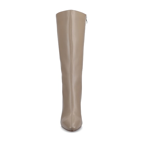 Journee Collection Womens Ameylia-Xwc Extra Wide Calf Block Heel Dress Boots