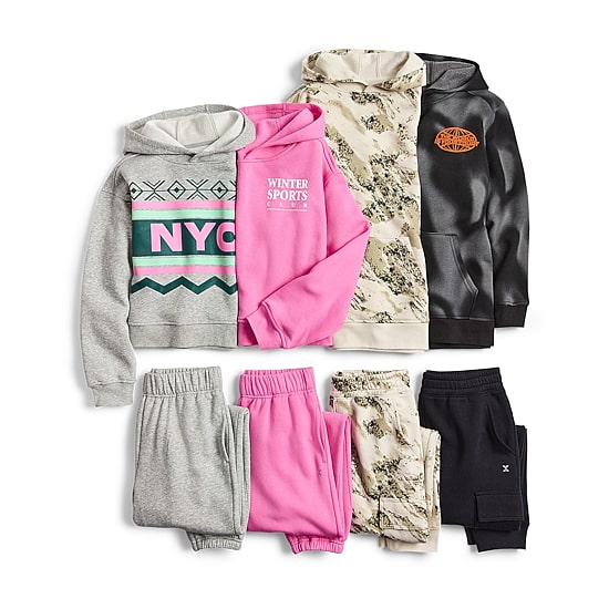 Xersion Fleece Little & Big Kid Girls 2-pc. Pant Set