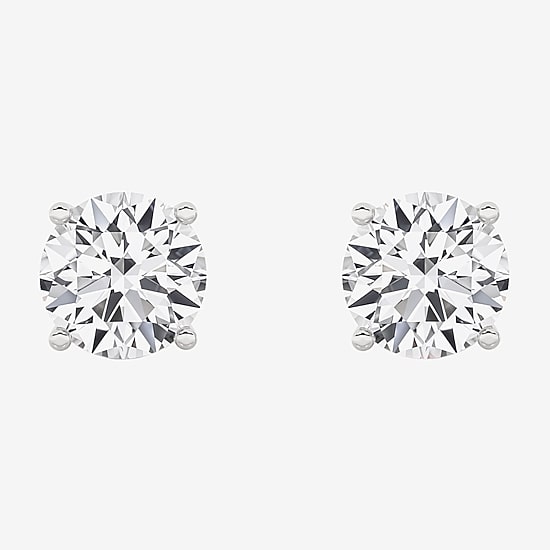 Grown Gorgeous (Vs2,F) 4 1/2 CT. T.W. Lab-Grown Diamond 14K Gold or Platinum 6.7mm Round Stud Earrings