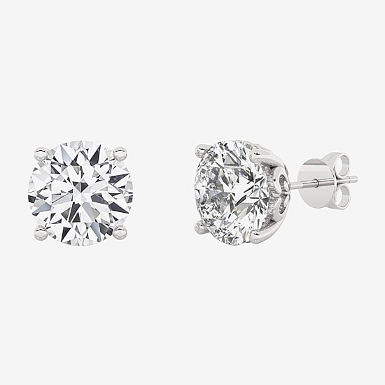 Grown Gorgeous (Vs2,F) 4 1/2 CT. T.W. Lab-Grown Diamond 14K Gold or Platinum 6.7mm Round Stud Earrings
