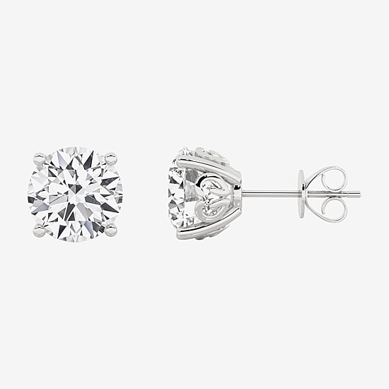 Grown Gorgeous (Vs2,F) 4 1/2 CT. T.W. Lab-Grown Diamond 14K Gold or Platinum 6.7mm Round Stud Earrings