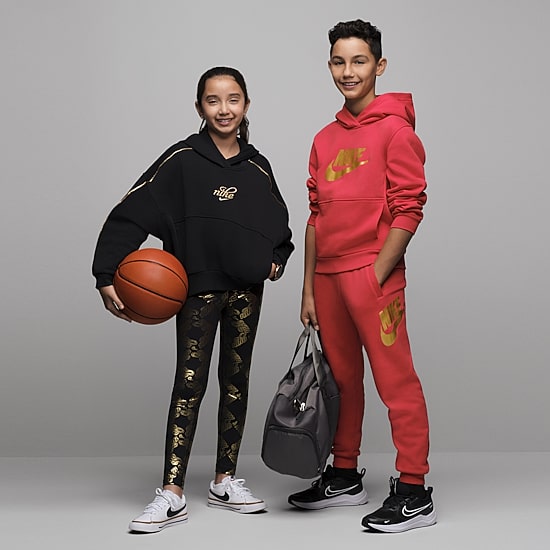 Nike Dri-Fit One Big Kid Girls Quick Dry Active Slim Full Length Leggings