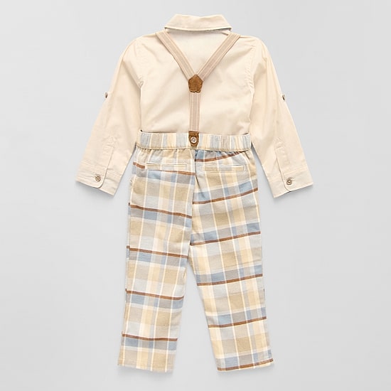 Little Lad Baby Boys 3-pc. Pant Set
