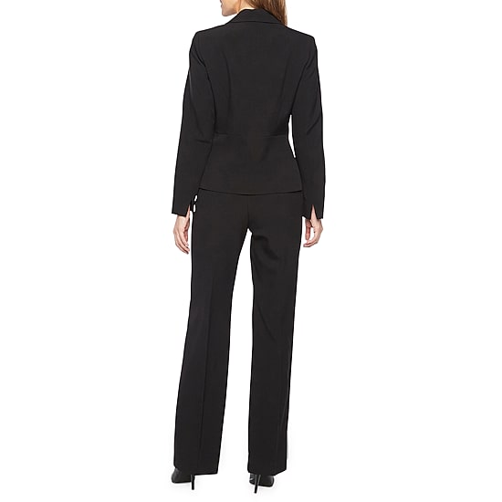 Le Suit Straight Leg Womens 2-pc. Pant Suit