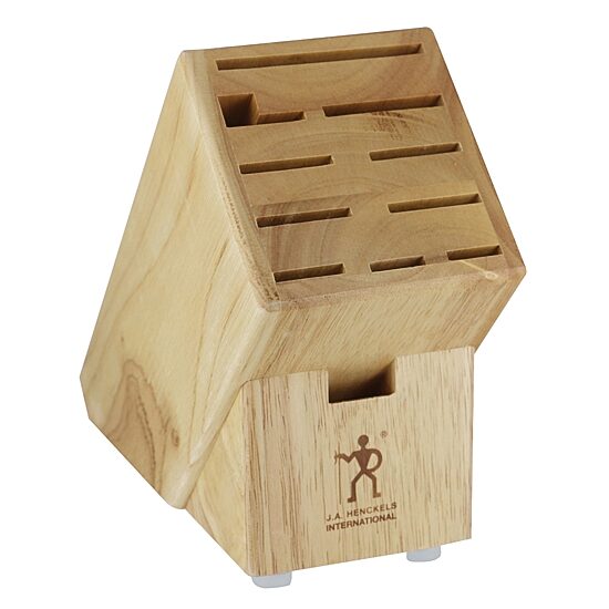 Henckels International 11 Slot Hardwood Knife Block Set