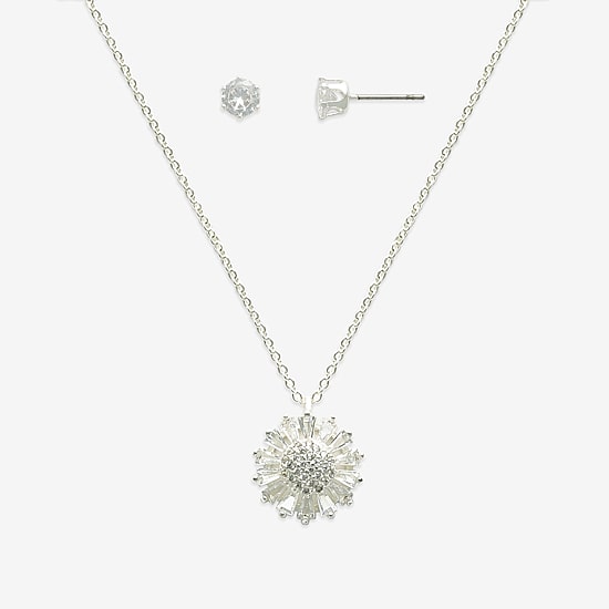 Mixit Womens Flower Hypoallergenic 2-pc. Jewelry Set
