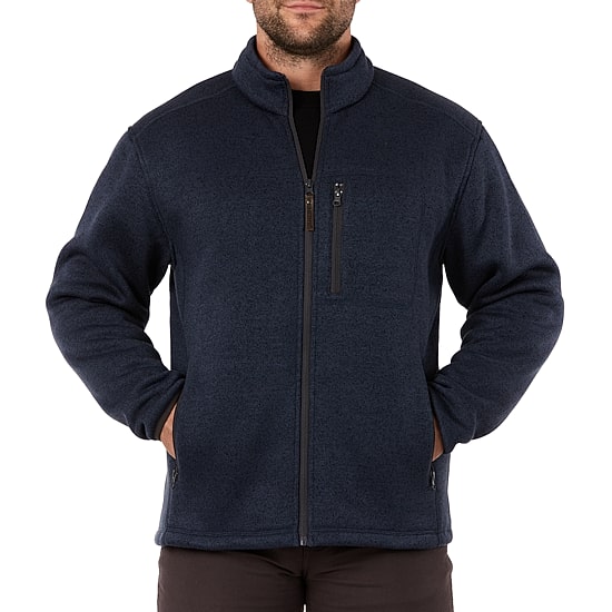 Smiths Workwear Sherpa Mock Neck Mens Fleece Jacket