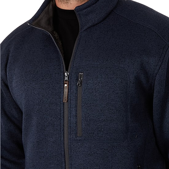 Smiths Workwear Sherpa Mock Neck Mens Fleece Jacket