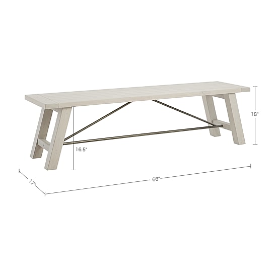INK+IVY Sonoma Kitchen Collection Bench