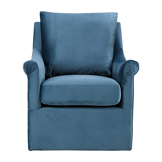 Madison Park Morton Upholstered Swivel Armchair
