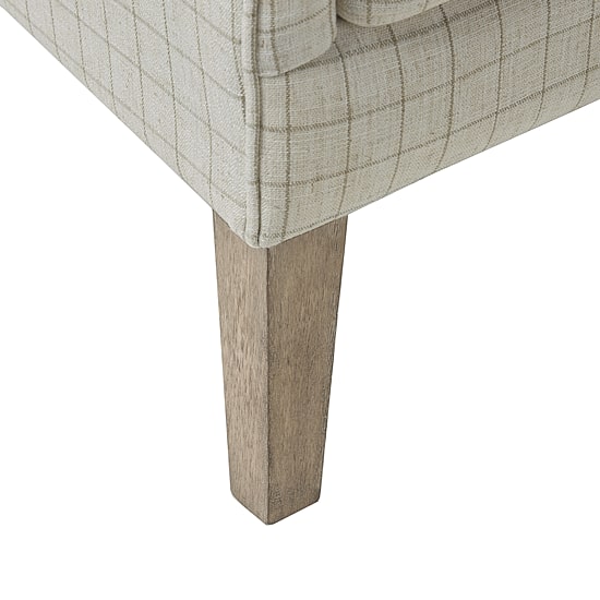 Madison Park Leda Winged Back Upholstered Armchair