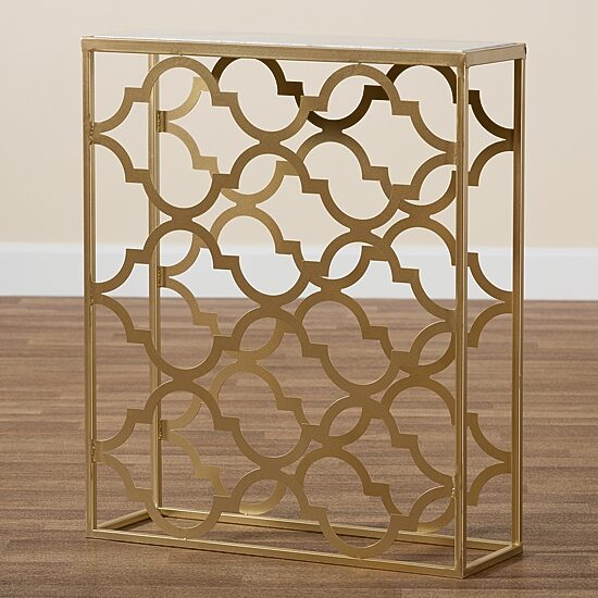 Calanthe Metal Console Table