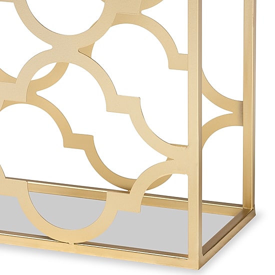 Calanthe Metal Console Table