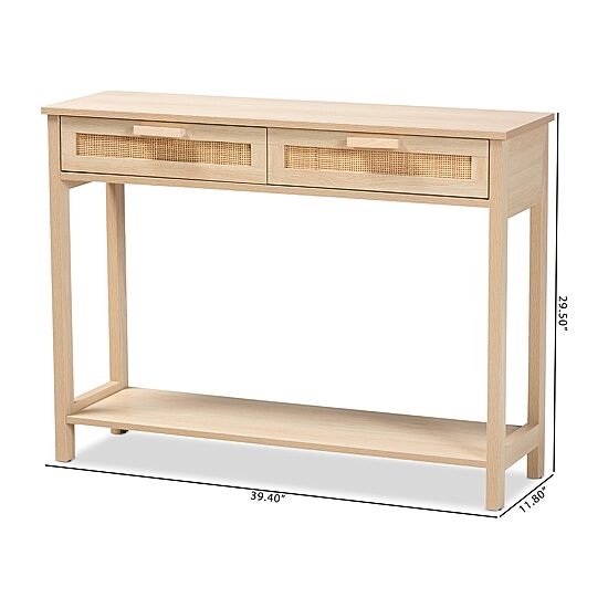 Sebille 2-Drawer Console Table