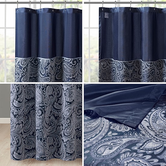 Madison Park Whitman Shower Curtain