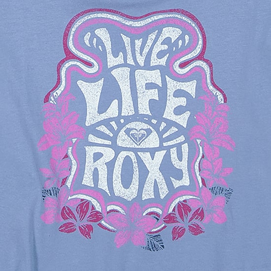 Roxy Big Kid Girls Crew Neck Long Sleeve Modern Fit Graphic T-Shirt