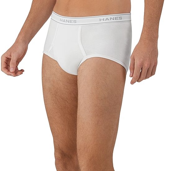 Hanes Mens 6 Pack Briefs J252w6