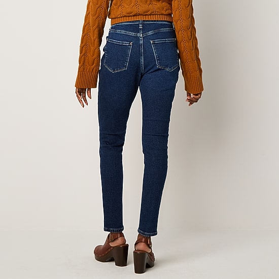 A.N.A Womens High Rise Curvy Skinny Fit Jean