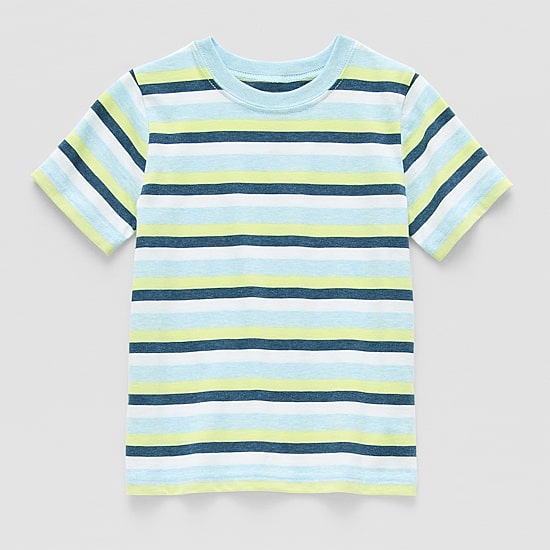 Okie Dokie Toddler & Little Boys Crew Neck Short Sleeve T-Shirt