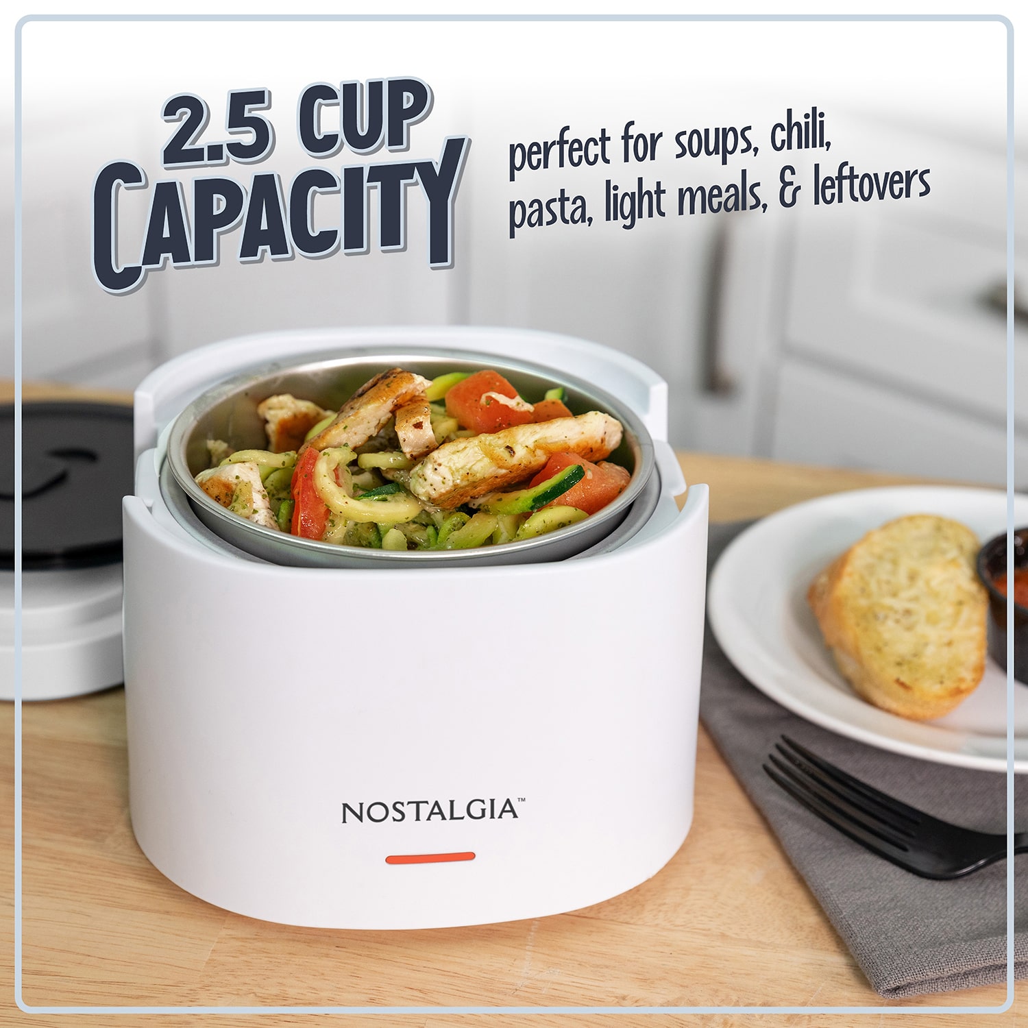 Nostalgia 20oz. Portable Heated Lunchbox