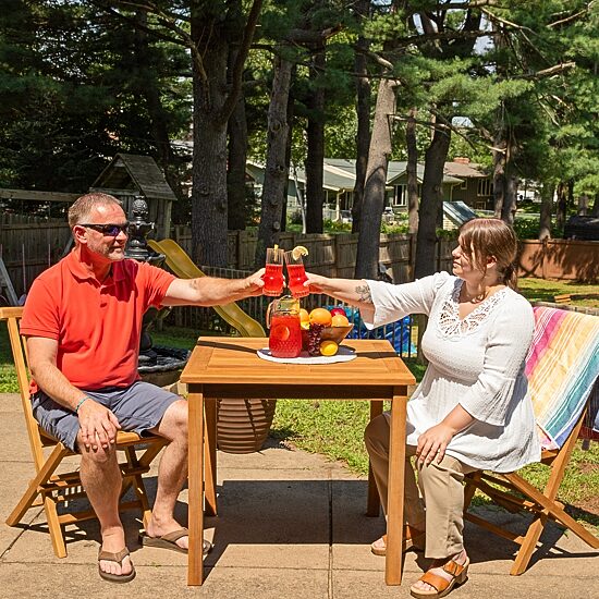 Square Patio Dining Table