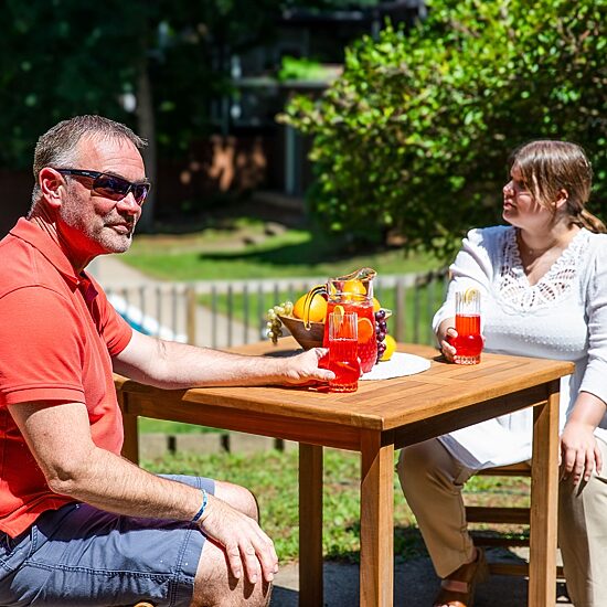 Square Patio Dining Table