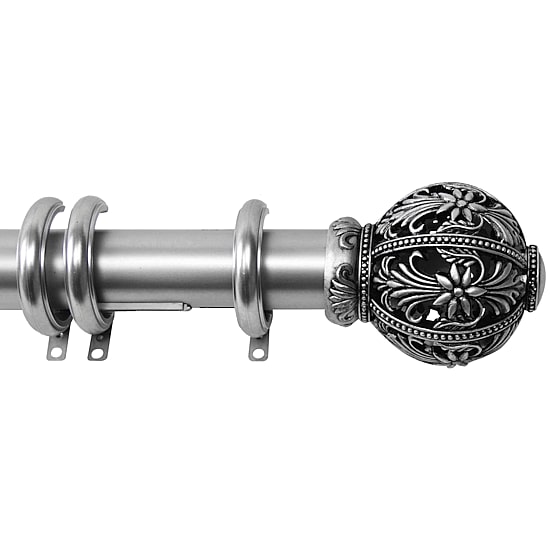 Rod Desyne Lacey Traverse Adjustable Curtain Rod