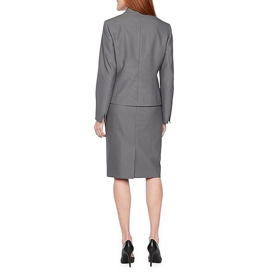 Le Suit 2-pc. Knee Length Skirt Suit
