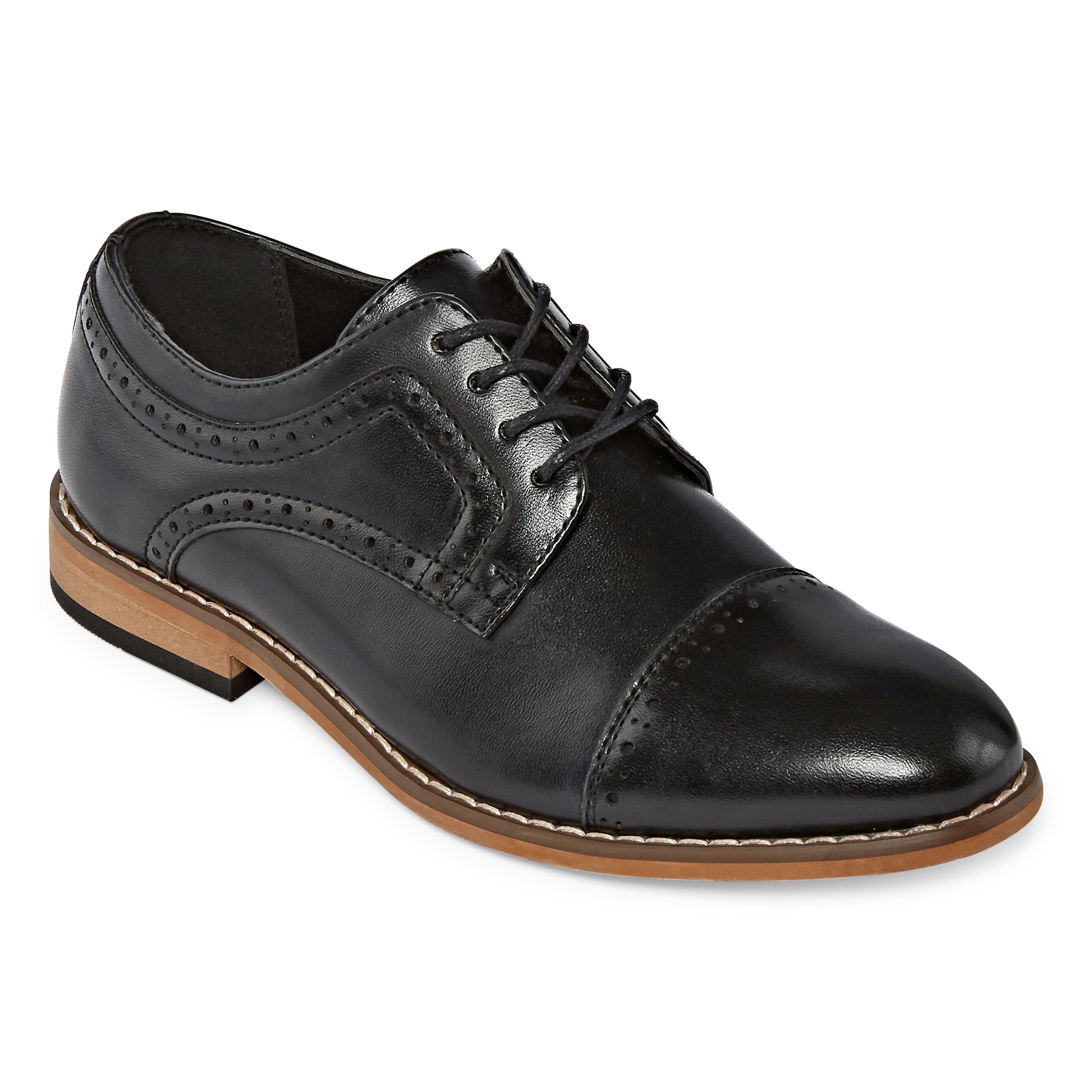Stacy Adams Dickinson Little & Big Kid Boys Cap Oxford Shoes