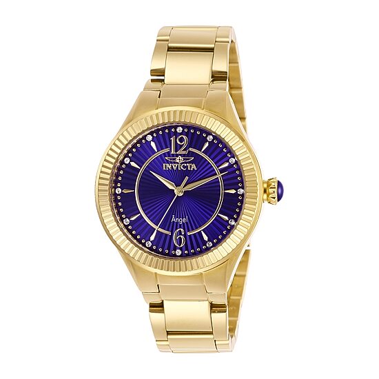 Invicta Angel Womens Gold Tone Stainless Steel Bracelet Watch 28281