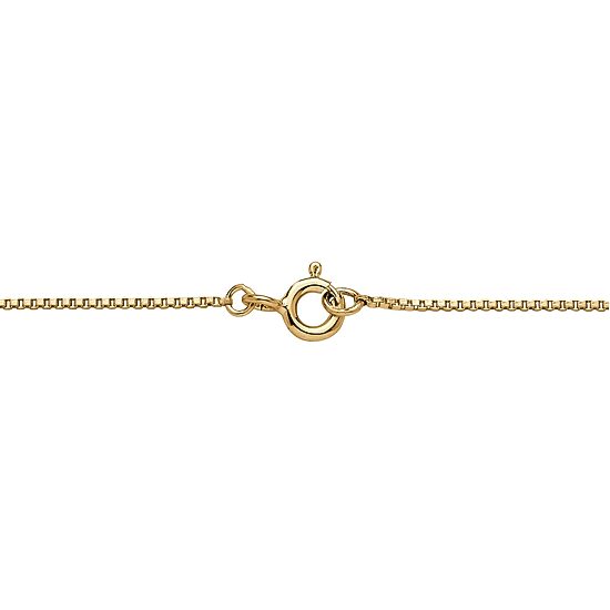 DiamonArt® Womens 3 CT. T.W. White Cubic Zirconia 14K Gold Over Silver Pendant Necklace