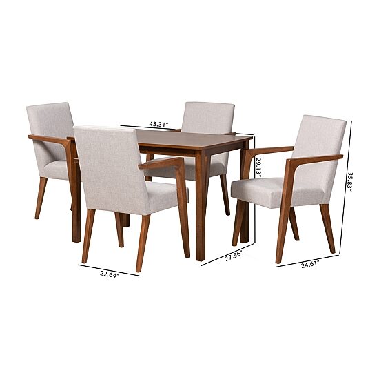 Glenda Dining Room Collection 5-pc. Rectangular Dining Set